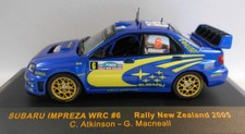 IXO Models Subaru Impreza Wrc N 6 Rally New Zealand 2005 C.atkinson G.macneall 1:43 RAM187
