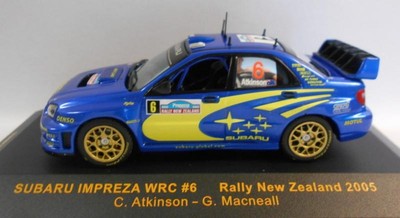 Subaru Impreza WRC 17 Rallye De Nouvelle-Zélande 2000 Bourne Freeth Ixo Rac228