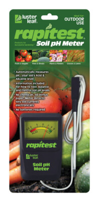 Luster Leaf  Analog Soil pH Meter - Outdoor Use