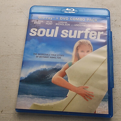 Soul Surfer (Blu-ray/DVD, 2011, 2-Disc Set, Canadian)