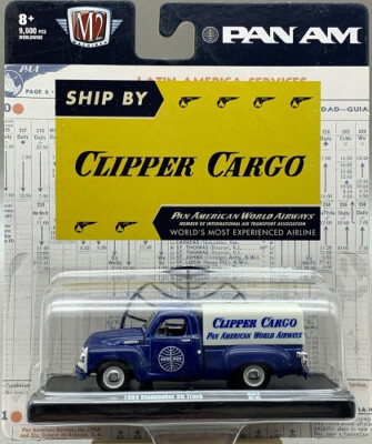 Studebaker 2R Truck 1954 PAN AM Limitiert auf 9.600 Stück M2 Maßstab 1:64 NEU