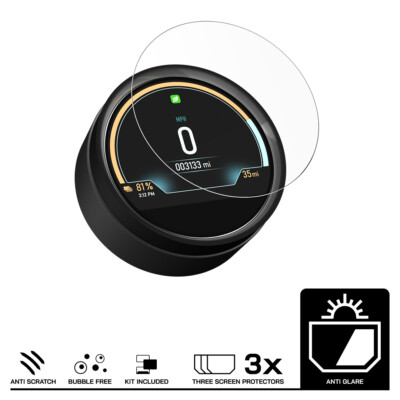 VESPA ELETTRICA (2019+) NANO GLASS Cruscotto Proteggi Schermo x 2