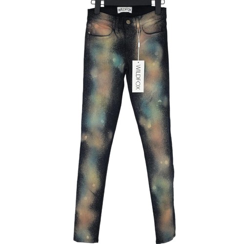 MWT WILDFOX | SZ 23 | MARIANNE Skinny Low-Mid Rise Celestial Wash Jean MSRP $198 - Picture 3 of 9