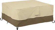 Classic Accessories Veranda Water-Resistant 40" Rectangular Fire Pit Table Cover