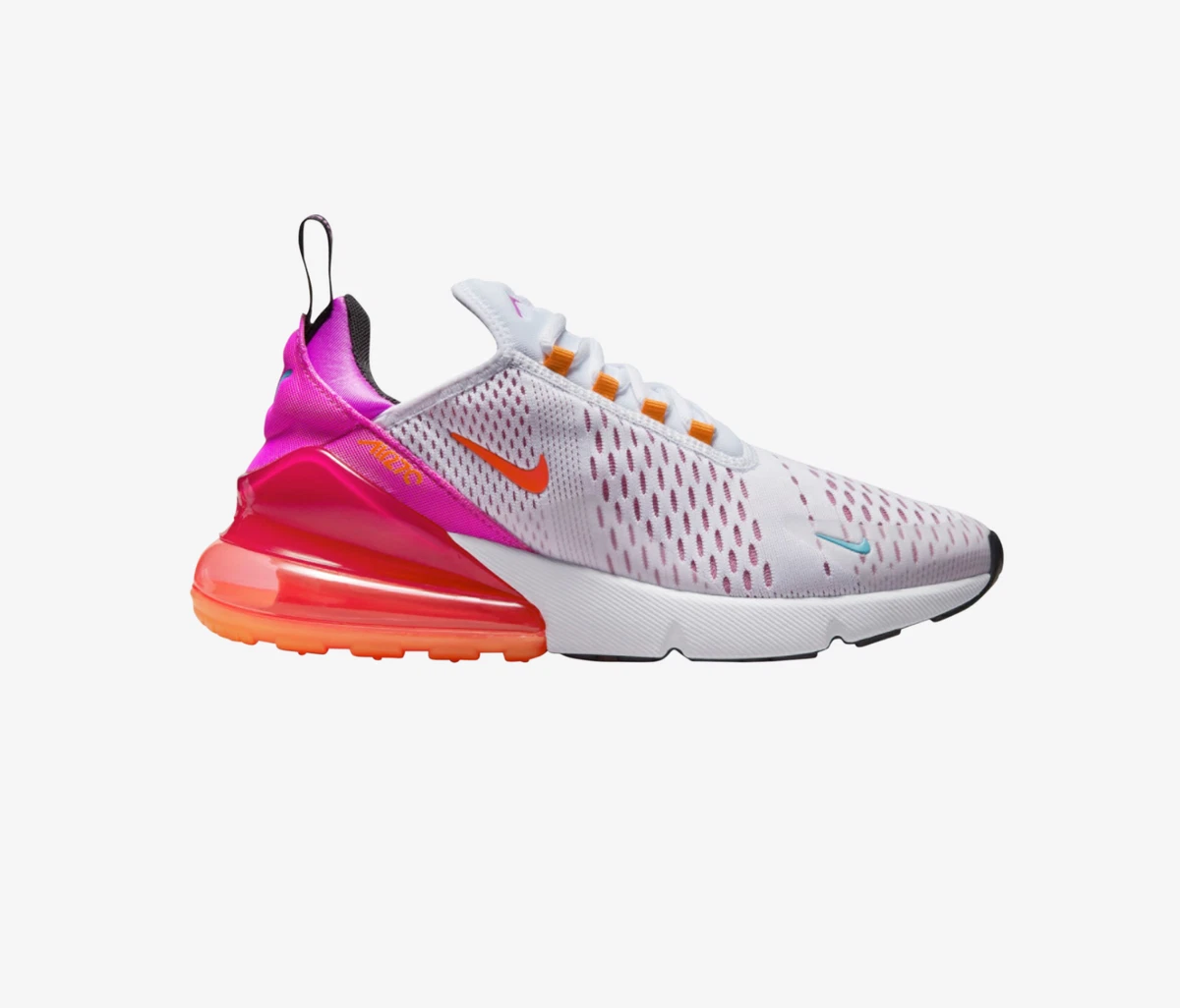 Moment banaan Herformuleren Nike Air Max 270 White Bright Crimson Pink Orange FD0824 100 Women Size |  eBay