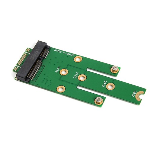 MSATA SSD to B-key NGFF M.2 Solid State Drives Adapter Converter Card - Picture 2 of 6