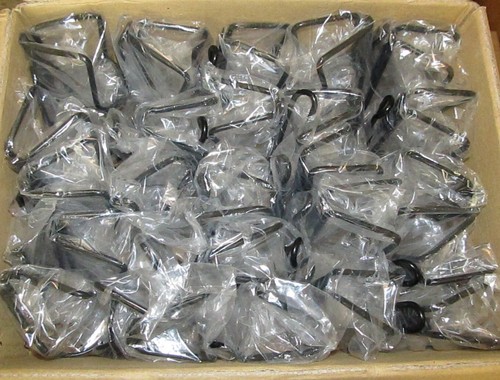 Lot of 50 Black Aluminum Alloy Bicycle Water Bottle Cages - Picture 4 of 4