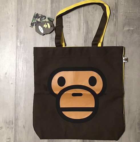 A Bathing Ape x SpongeBob Collaboration Tote Bag NEW with Tags Rare JAPAN - Picture 7 of 8