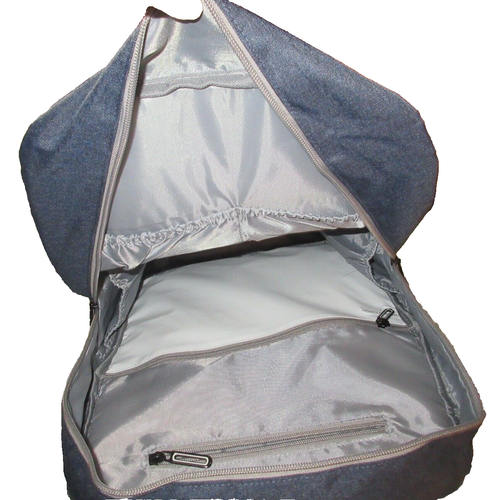 Pillina Back Pack Baby Diaper Bag Changing Station Navy Excellent Condition - Picture 7 of 11