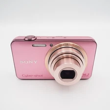Sony Cyber-shot DSC-WX7 16.2MP 5x Zoom Compact Camera Pink w/Battery