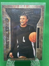 2021 Skybox Metal Universe Champions #101 RC Rookie Metalized Jalen Green