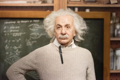 Albert Einstein Deutscher Wissenschaftler Relativitätstheorie Coloriertes Bild Fotodruck 4x6