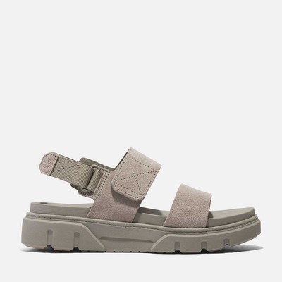 TIMBERLAND WOMEN'S GREYFIELD SANDAL 2 STRAP SANDAL LIGHT TAUPE SUEDE A61MG