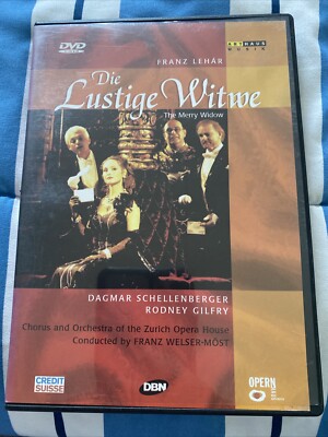 Die Lustige Witwe (DVD) Franz Lehar The Merry Widow Region ALL NTSC LN Booklet