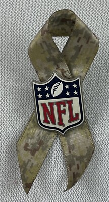 Lapel/Hat Pin #230-NFL Vintage Hockey Pin with NFL Logo and Ribbon | eBay