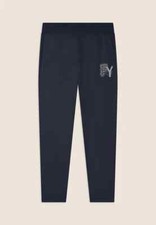 Pantaloni Freddy 7/8 con Risvolto e Strass S25WCXP4-N nero