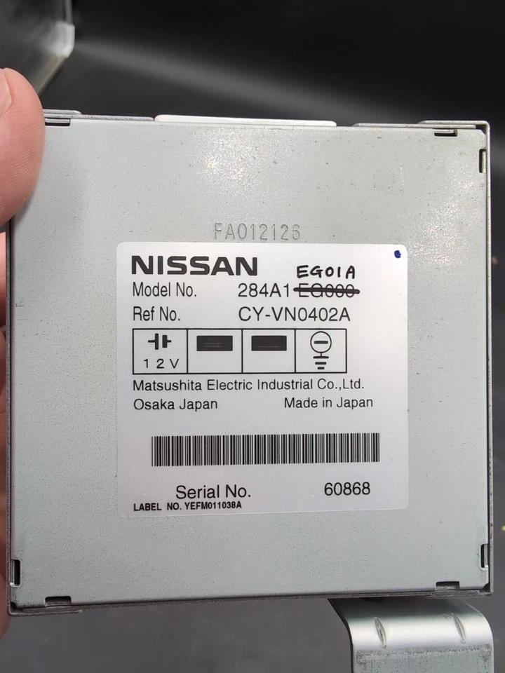 Unidad de módulo de control de cámara trasera Infiniti M35 M45 2006 2007 OEM 284A1 EG01A EG000 Foto 2 de 4
