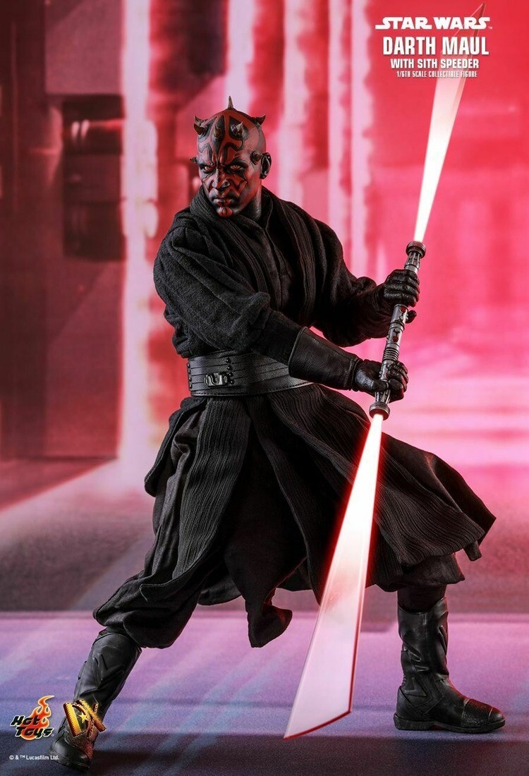 STAR WATS エピソード1 Hot Toys DX17 Star Wars The Phantom Menace Darth Maul & Sith