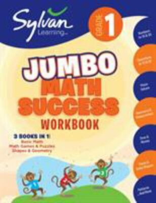 1st Grade Jumbo Math Success Workbook 3 Books In 1--Basic Ma Format: Paperback