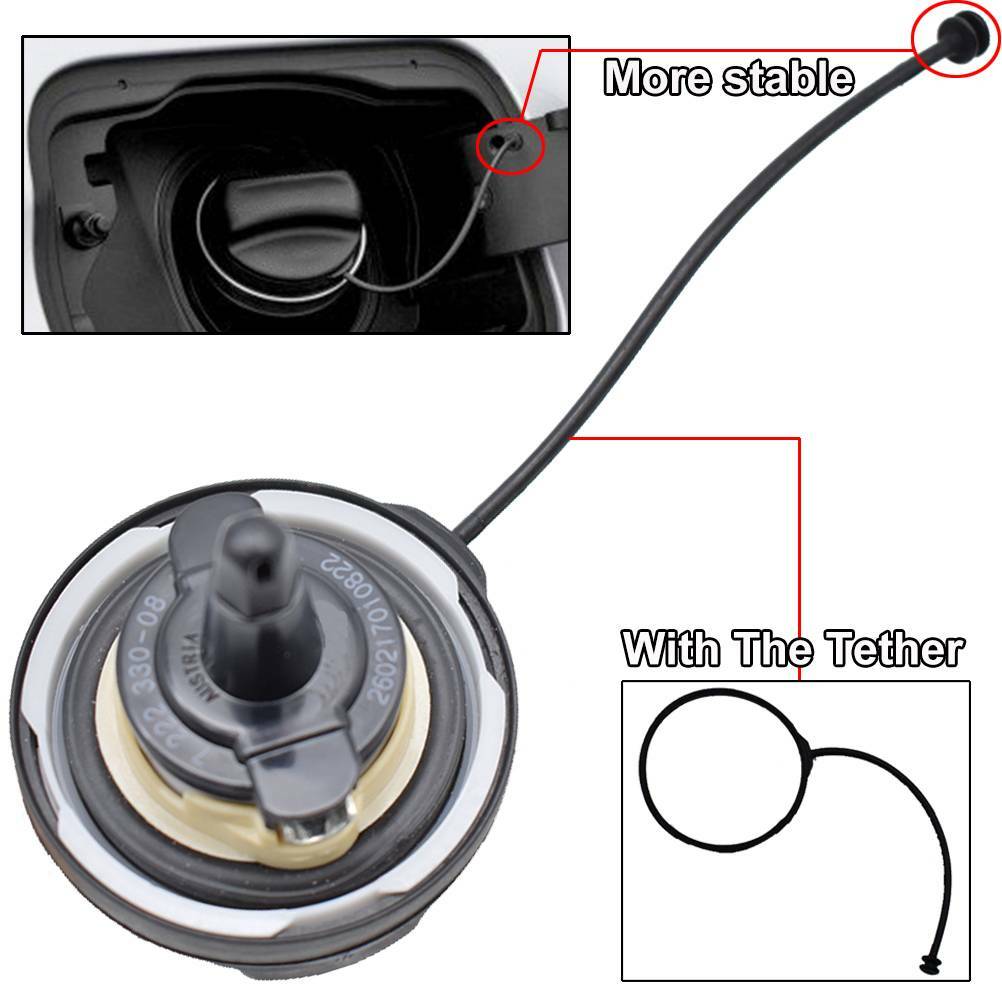 FOR BMW MINI R55 R56 R57 COOPER S FUEL FILLER CAP PETROL GAS Tether