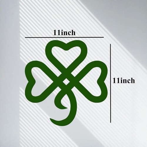 Shamrock Decorations St Patricks Day Decorations Shamrock Wreath Irish Celtic Gi - Picture 4 of 7