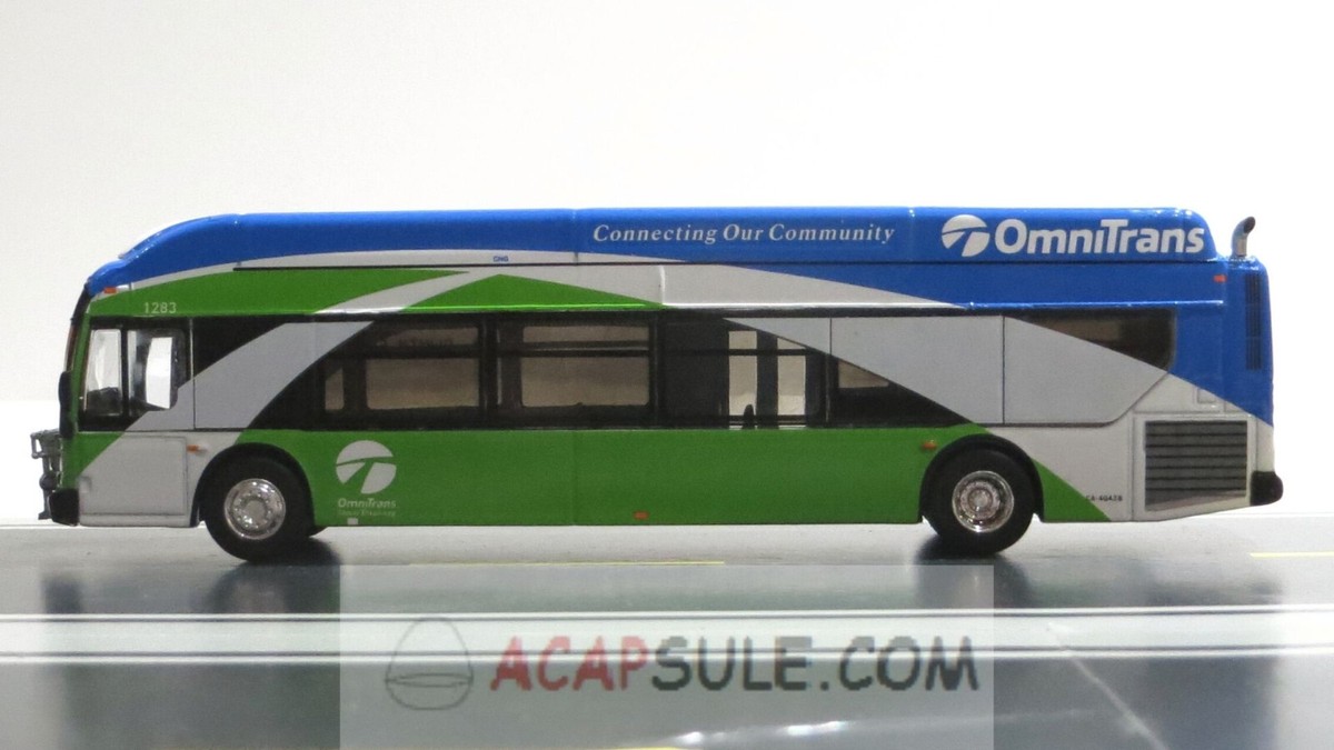OmniTrans San Bernardino 1/87 Scale New Flyer Xcelsior XN40 OmniTrans San Bernardino 1/87 Scale New Flyer Xcelsior XN40