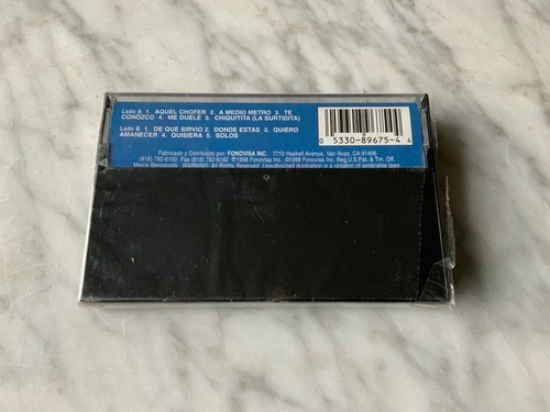 Los Dinnos Aurios Tiempo De Amar Cassette Tape SEALED ORIGINAL 1998 Fonovisa NEW - Picture 2 of 3
