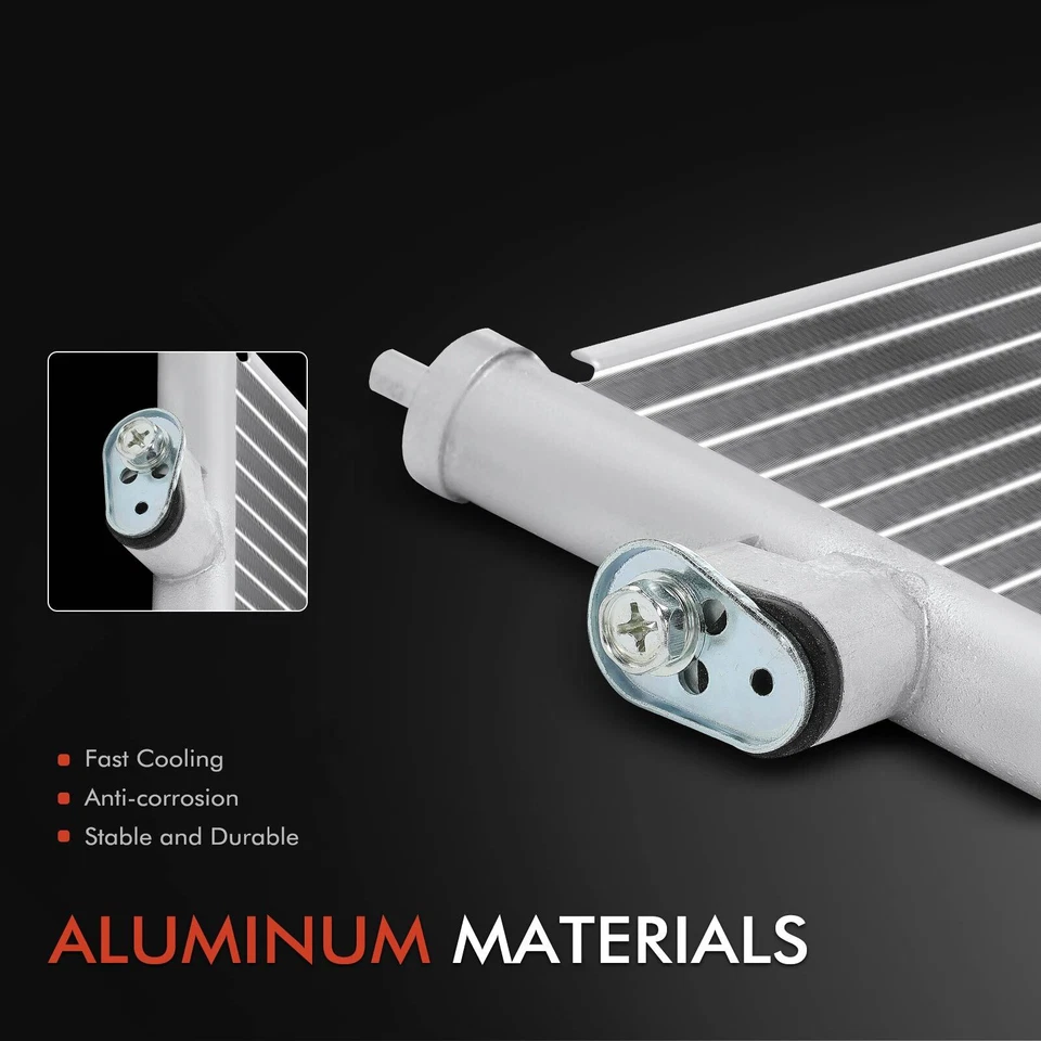 1x Condensador de aire acondicionado sin soporte para International Harvester 8600 TranStar 2011-2013 Foto 2 de 4