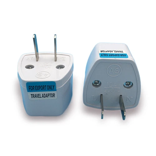 1PCS 250V 10A Universal EU UK AU To US USA AC Travel Power Plug Charger Adapter