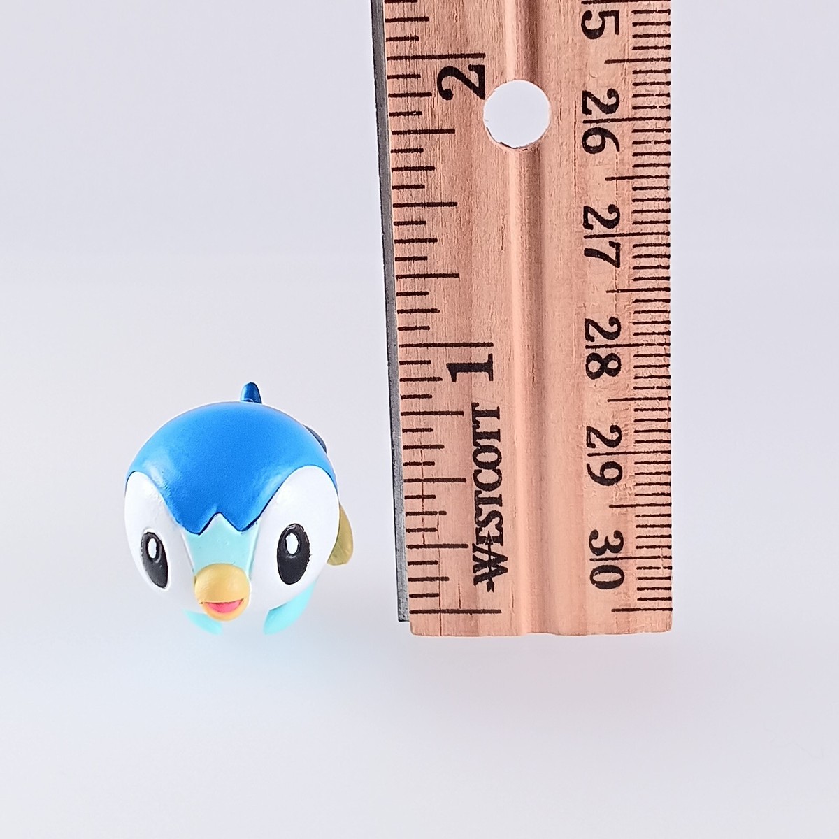 Piplup Gacha Mini Figure on Cable Accessory