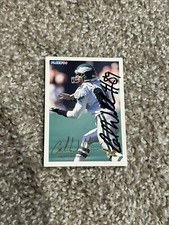 CALVIN WILLIAMS Signed Autographed 1994 Fleer Card Philadelphia Eagles Purdue