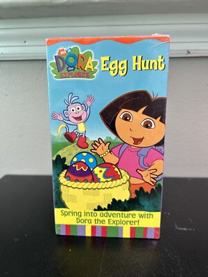 Dora the Explorer: Egg Hunt VHS 2004 Nick Jr. 2 Episodes Sealed Nickelodeon