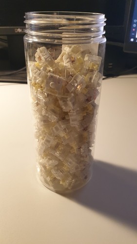 Przełączniki Gateron Jupiter Banana 108 szt. 3 pin MX POM Pre Lubed - Photo 2/2