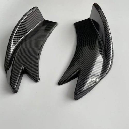 2 Wrap Angle Car Rear Bumper Spoiler Anti-crash Lip Splitter Universal Body Kit - Picture 10 of 11