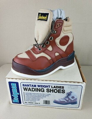 Hodgman 59204 Bantam Weight Wading Fly Fishing Boots Women's Size 5