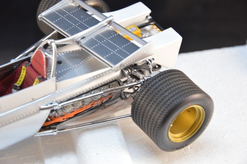 EXOTO 1/18 FERRARI 312 B SATIN ALUMINIO MODELO A ESCALA COLECCIÓN MODELISMO - Imagen 5 de 12