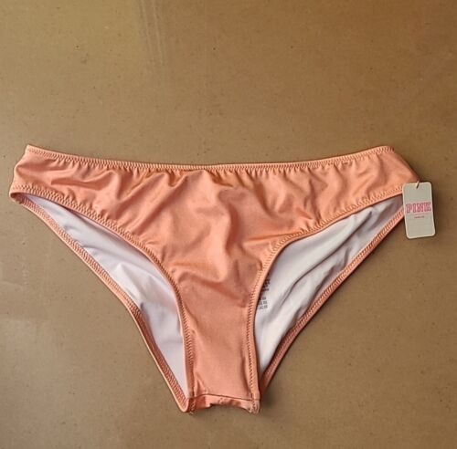 Victoria’s Secret Swim Mini Bikini Bottom Cheeky Ruched Back VS PINK Sz S