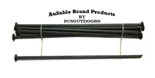 AuSable Brand 24" x 3/8" Rebar - Landscaping & Trapping Anchor Stakes  - Dozen