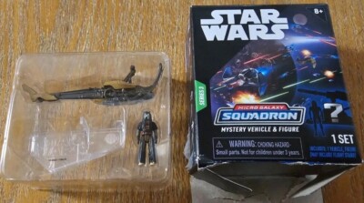 Star Wars Micro Galaxy Squadron Series 3 - Tusken Raider with speederbike
