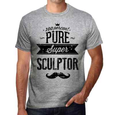 Herren Grafik T-Shirt 100% reiner Superbildhauer   100% Pure Super Sculptor