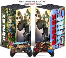 RO BLOX Xbox SERIES X Skin Decal Vinyl Console Wrap