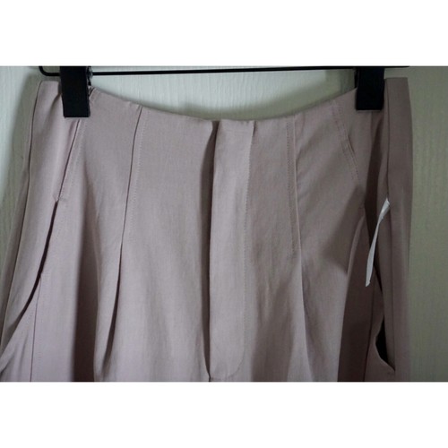 Pantaloni da jogging nuovi con etichette $168 Anthropologie Find Me Now Jackson rosa blush taglia 2 - Foto 3 di 9
