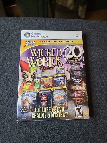 WICKED WORLDS 20 GAMES + Tales Beyond 15 Games + Carnival Crime 20 Games Sealed - Picture 8 of 8