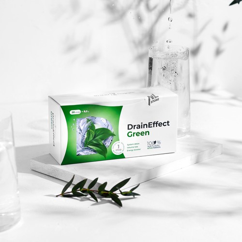 NL Bebida Drenaje DrainEffect Verde Efectivo Programa de Pérdida de Peso - Imagen 2 de 4