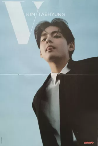 KIM TAEHYUNG - A3 Poster (42x28cm) - BTS Korean Boyband V Clippings Plakat BRAVO