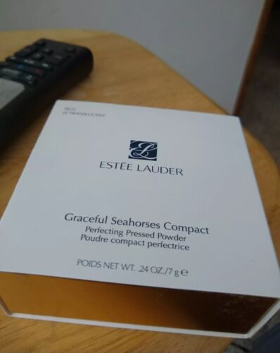 NIB Estee Lauder Limited Edition Graceful Seahorses Powder Compact RARE SOLD OUT - Bild 8 von 8