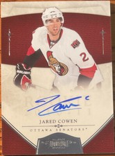 2010-11 Dominion Rookie Autograph Jared Cowen #210 Ottawa Senators #’d 076/199