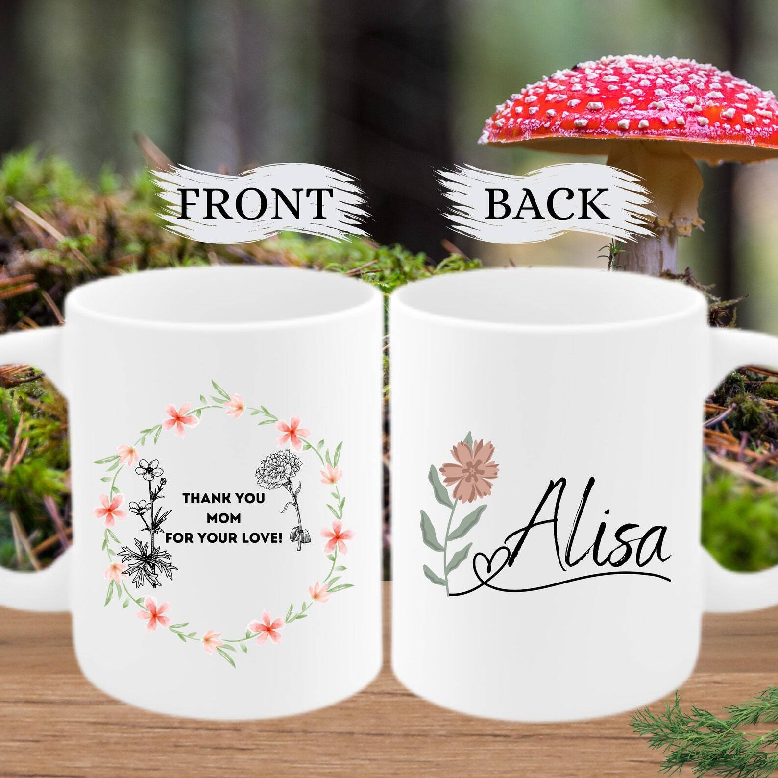 Personalized Mama Mug - The Perfect New Mom Gift for Coffee Lovers