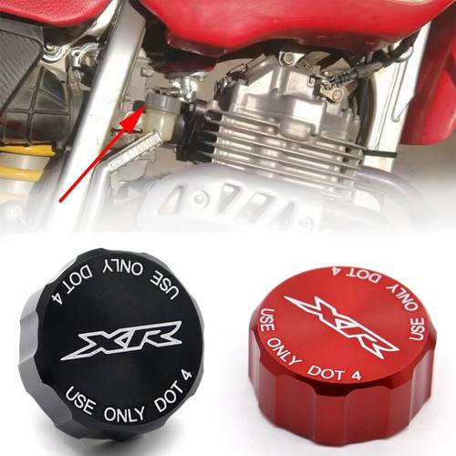 CNC Rear Brake Reservoir Cover For HONDA XR 400/250/230 Motard XR 250L/600R/650R - Picture 9 of 11