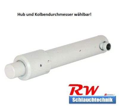KRAMP Hydraulikzylinder Einfachwirkend, konfigurierbar !